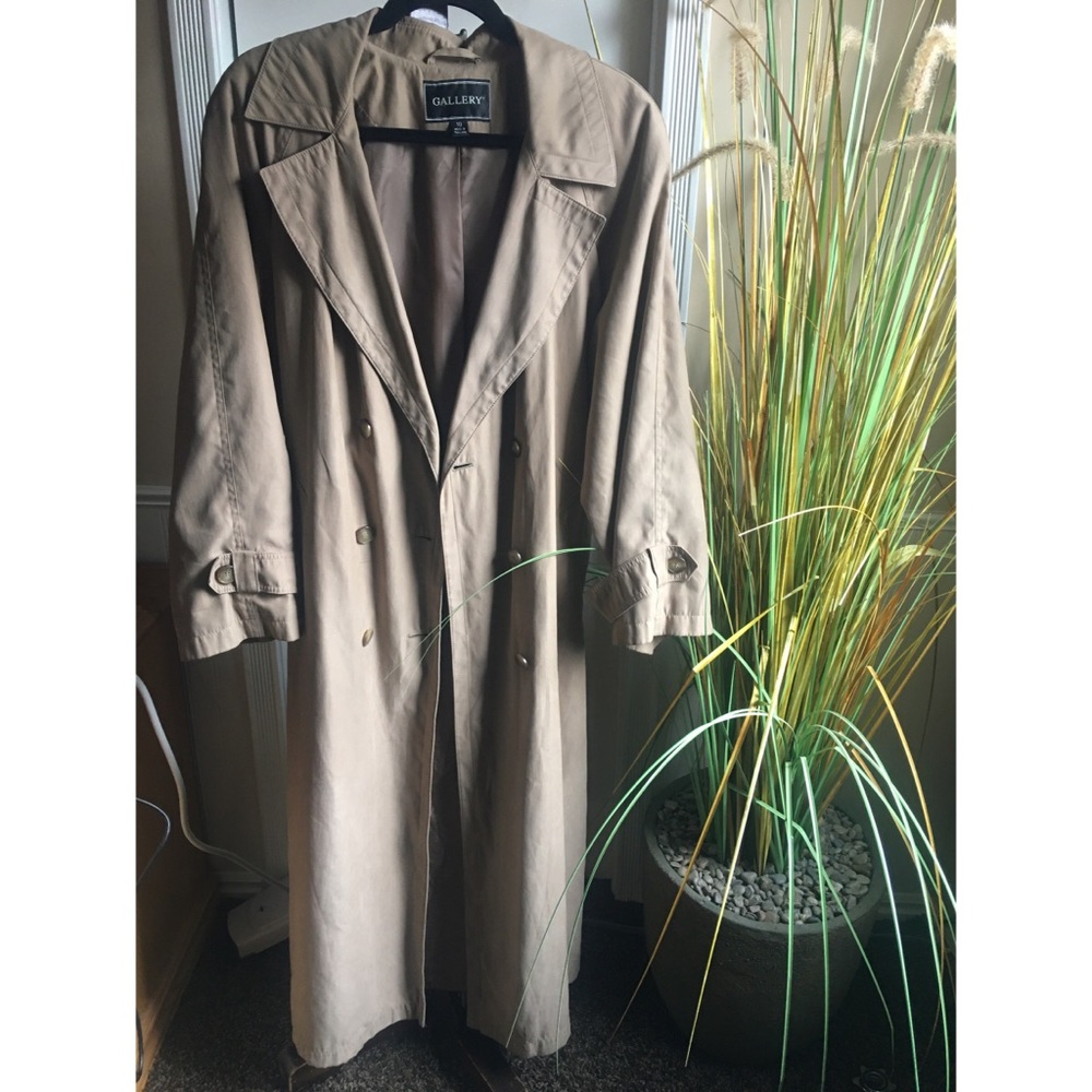 Gallery classic trench coat